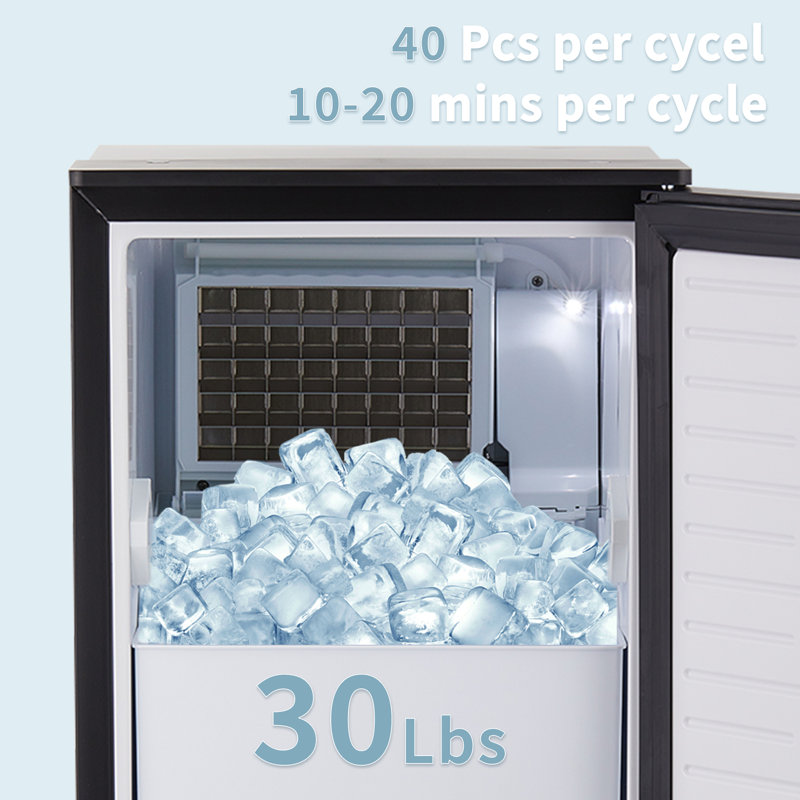 Kognita 80Lb Daily Production BuiltIn Undercounter Ice Maker & Reviews